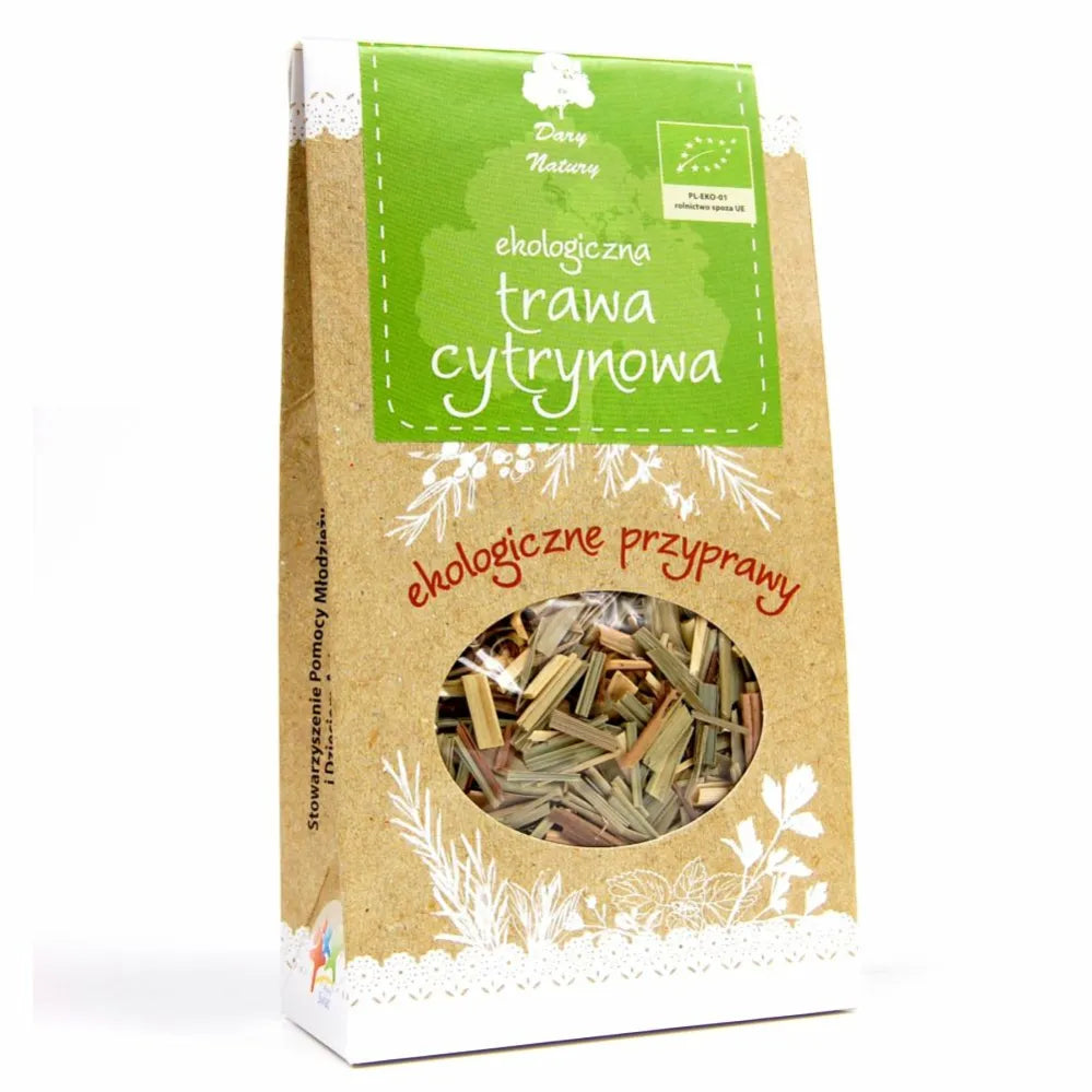 Trawa Cytrynowa Eko 20 g Dary Natury