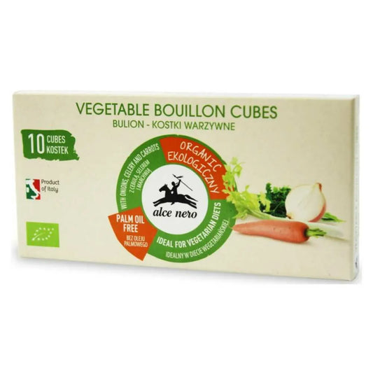 Kostki Warzywne Bio 100 g - Alce Nero - Buliony Warzywne w Kostkach