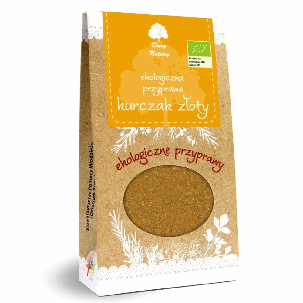 Przyprawa Złoty Kurczak Bio 60 g - Dary Natury