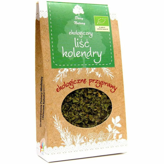 Kolendra Liść Bio 20 g Dary Natury
